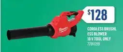 Canac Cordless Brushless Blower 18 V Tool Only offer