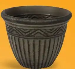 Canac Grecian Classic Light Flower Pot Vintage black offer