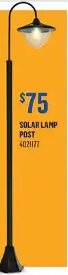Canac Solar Lamp Post offer