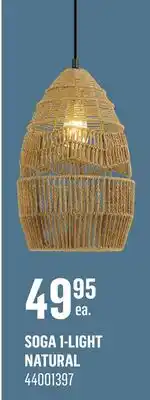 Canac Soga 1-Light Pendant offer