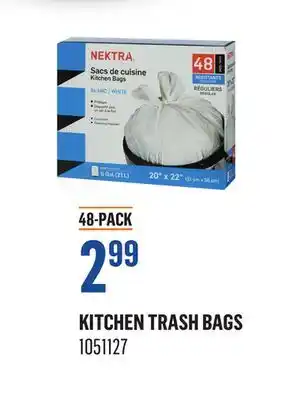 Canac Kitchen Trash Bags offer