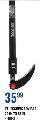 Canac Telescopic Pry Bar 20into33in offer
