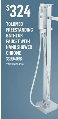Canac Tolomeo Freestanding Bathtub Faucet with Hand Shower offer