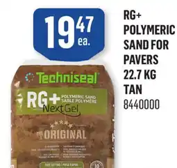Canac RG+ Polymeric Sand for Pavers 22.7 kg offer