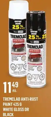 Canac Tremclad Anti-Rust Paint offer