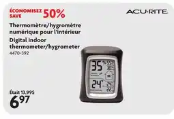 Home Hardware Digital indoor thermometer/hygrometer offer