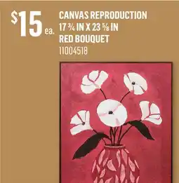 Canac Canvas Reproduction 173/4inx235/8in offer