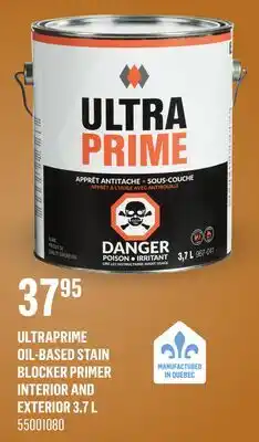 Canac UltraPrime Oil-Based Stain Blocker Primer Interior and Exterior offer
