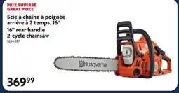 Home Hardware 16 rear handle 2-cycle chainsaw offer