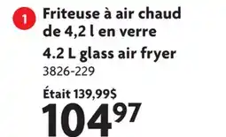 Home Hardware 4.2 L glass air fryer offer