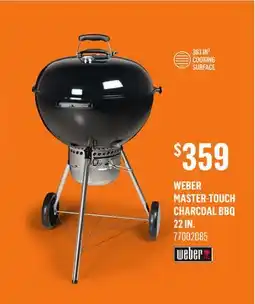 Canac Weber Master-Touch Charcoal BBQ 22 in offer
