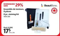 Home Hardware 8 pc. staining kit offer