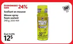 Home Hardware Mouse spray foam sealant offer