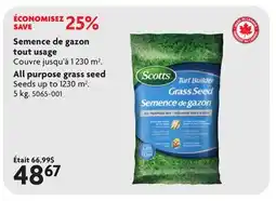Home Hardware All purpose grass seed offer