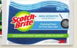 Walmart Scotch-Brite sponges 3-pack offer