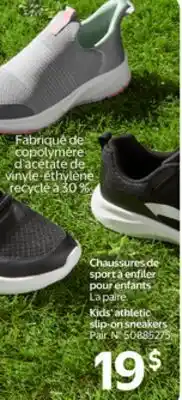 Walmart Kids' Athletic Sneakers offer