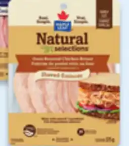Walmart Maple Leaf Natural Selections sliced de meats family pack offer
