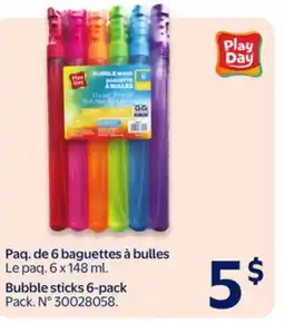 Walmart Bubble sticks 6-pack offer