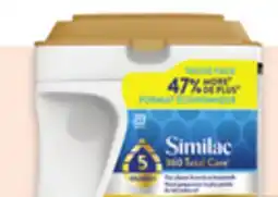 Walmart Similac 360 Total Care step 1 powder infant formula offer