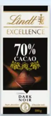 Walmart Lindt Excellence or Ghirardelli chocolate bars offer