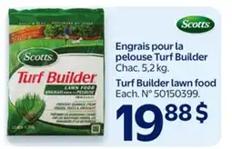 Walmart Scotts Turf Builder lawn food offer
