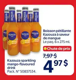Walmart Kazouza sparkling mango-flavoured drink offer