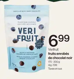 Avril Fruits enrobés de chocolat noir offer