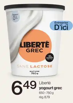 Avril yogourt grec offer