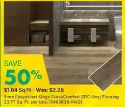 Kent 5mm Easystreet Kings CrossComfort SPC Vinyl Flooring offer