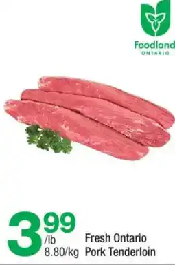 Highland Farms Fresh Ontario Pork Tenderloin offer
