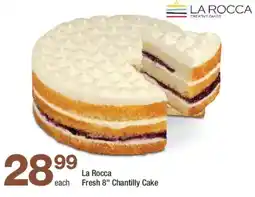 Highland Farms La Rocca Fresh 8" Chantilly Cake offer