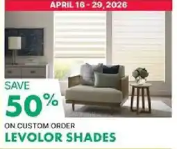 Kent Levolor shades offer