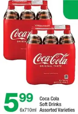 Highland Farms Coca-Cola soft drinks offer