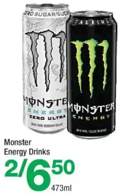 Highland Farms Monster Energy Drinks offer