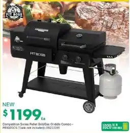 Kent Competition Series Pellet Grill/Gas Griddle Combo offer