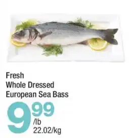 Highland Farms Fresh Whole Dressed European Sea Bass offer