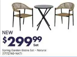 Kent Spring Garden Bistro Set natural offer
