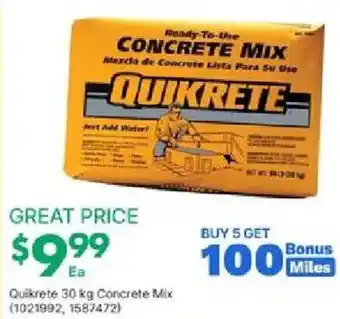 Kent Quikrete Concrete Mix offer