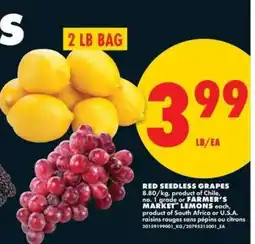 No Frills Farmer's Market Lemons offer