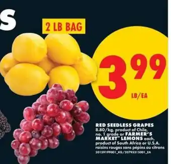 No Frills Farmer's Market Lemons offer