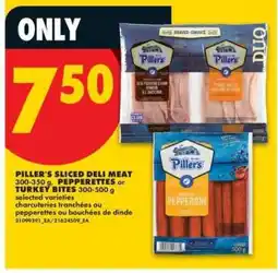 No Frills PILLER’S SLICED DELI MEAT offer