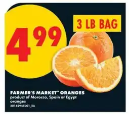 No Frills FARMER’S MARKET ORANGES offer