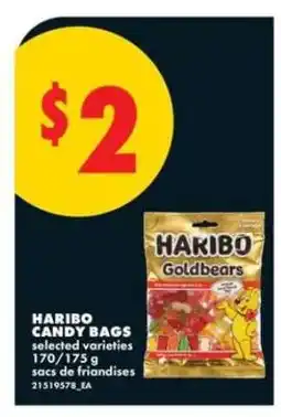 No Frills Haribo candy bags offer
