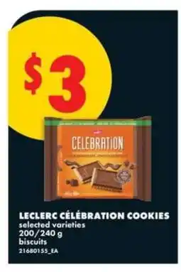 No Frills Leclerc Celebration Cookies offer