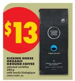 No Frills Kicking Horse Organic Ground Coffee offer
