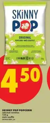 No Frills SKINNY POP POPCORN offer
