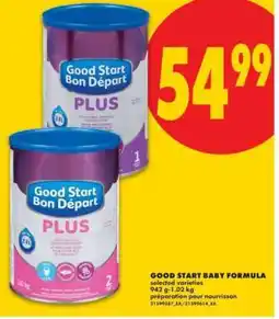 No Frills Good Start Baby Formula offer