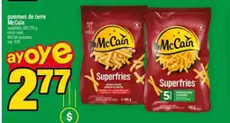 Super C POMMES DE TERRE McCAIN offer