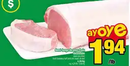 Super C DEMI-LONGE DE PORC FRAIS DESOSSÉE offer