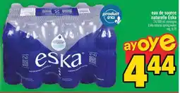 Super C eau de source naturelle Eska offer
